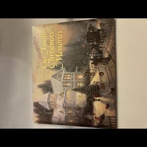 Thomas Kincade Our Family Christmas Memories Fill In Book Family Keepsake
